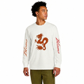 ZUSHI WHITE RED LONGSLEEVE