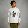 ZUSHI WHITE BLACK LONGSLEEVE
