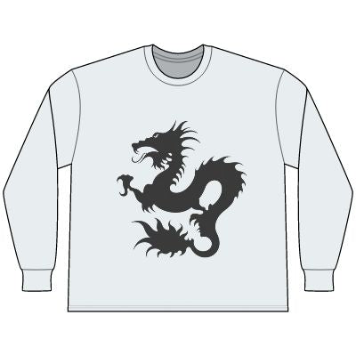 ZUSHI WHITE BLACK LONGSLEEVE